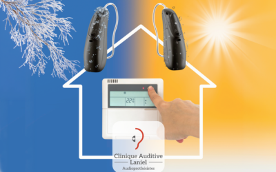 Passer de -15°C à la chaleur du foyer… un choc thermique que vos prothèses auditives ressentent aussi !