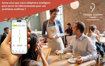 Ajuster vos appareils auditifs depuis votre téléphone : Simple et discret !